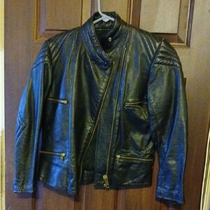 Black Faux Leather Jacket